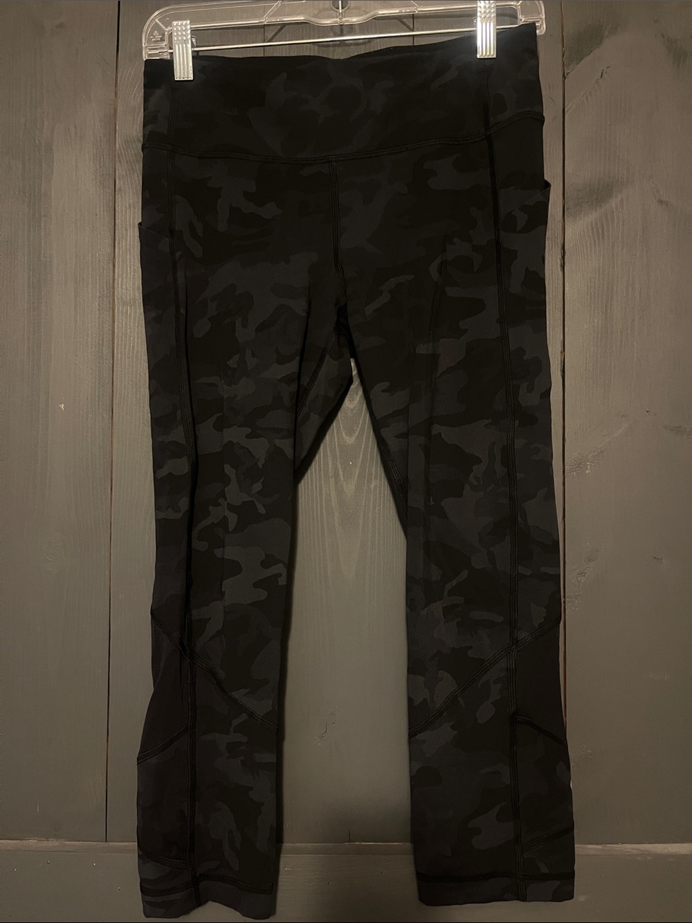 lululemon athletica Black Camo Leggings